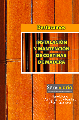 Servimalla - Cortinas de Madera | Instalacion y Mantencion de Cortinas de Madera